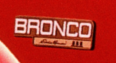 1994 Bronco badging